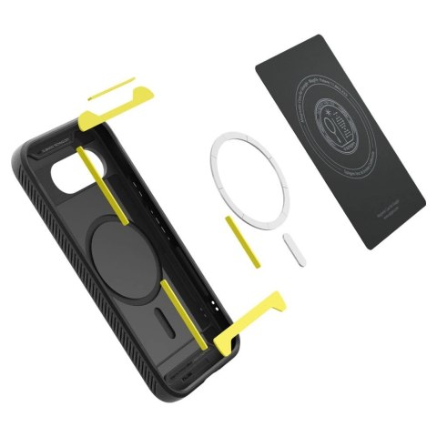 Etui Spigen Rugged Armor Mag MagSafe na Google Pixel 9A - czarny mat
