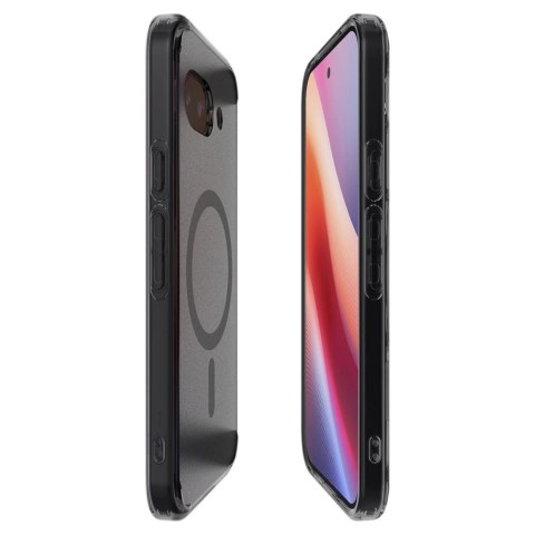 Etui Spigen Ultra Hybrid Mag MagSafe na Google Pixel 9A - przezroczysto-czarne