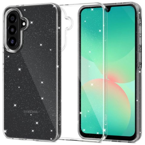 Etui Tech-Protect FlexAir na Samsung Galaxy A26 5G - przezroczysto-brokatowe Etui Tech-Protect FlexAir na Samsung Galaxy A26 5G - przezroczysto-brokatowe