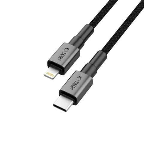 Kabel Tech-Protect Ultraboost DNA USB-C / Lightning PD27W/3A 25 cm - szary Kabel Tech-Protect Ultraboost DNA USB-C / Lightning PD27W/3A 25 cm - szary