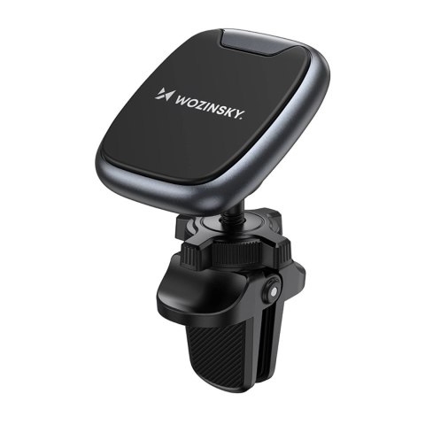 Uchwyt Wozinsky WUMTK na telefon magnetyczny na kratkę nawiewu w samochodzie - czarny Uchwyt Wozinsky WUMTK na telefon magnetyczny na kratkę nawiewu w samochodzie - czarny