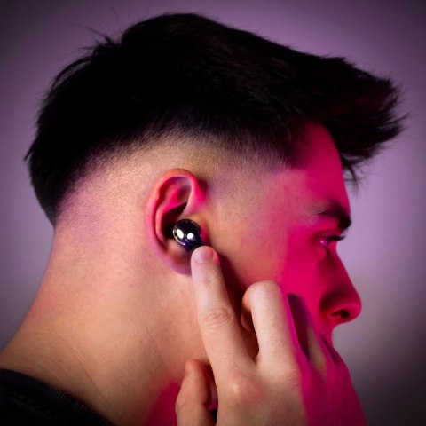 Acefast T8 dokanałowe słuchawki bezprzewodowe TWS Bluetooth - czarne Acefast T8 dokanałowe słuchawki bezprzewodowe TWS Bluetooth - czarne