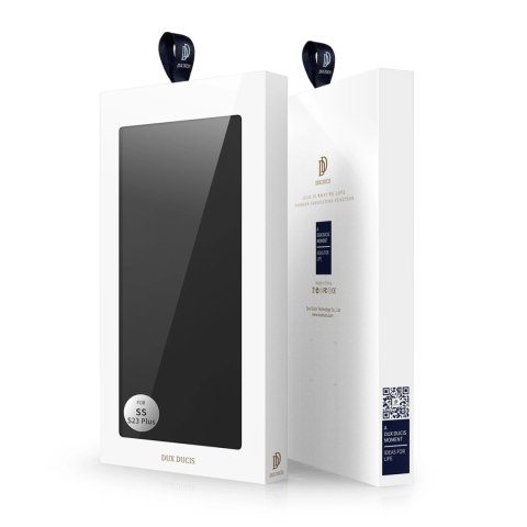 Dux Ducis Skin Pro etui Samsung Galaxy S23+ pokrowiec z klapką portfel na kartę podstawka czarne Dux Ducis Skin Pro etui Samsung Galaxy S23+ pokrowiec z klapką portfel na kartę podstawka czarne