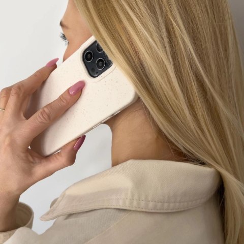 Eco Case etui iPhone 14 Pro Max silikonowy degradowalny pokrowiec różowe Eco Case etui iPhone 14 Pro Max silikonowy degradowalny pokrowiec różowe