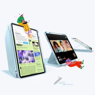 Etui ESR Flip Hybrid na iPad Air 13" 1 / 2 - niebieskie