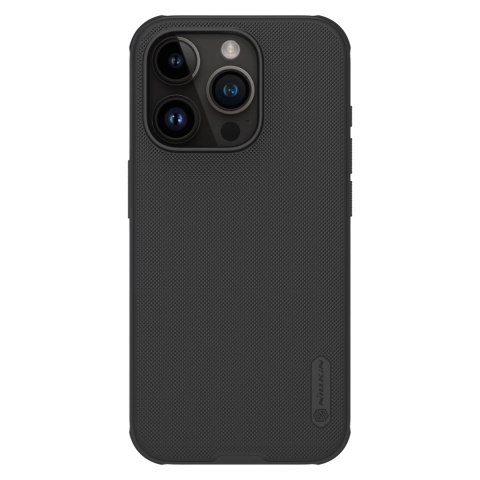 Etui Nillkin Super Frosted Shield Pro Magnetic Case na iPhone 15 Pro - czarne Etui Nillkin Super Frosted Shield Pro Magnetic Case na iPhone 15 Pro - czarne