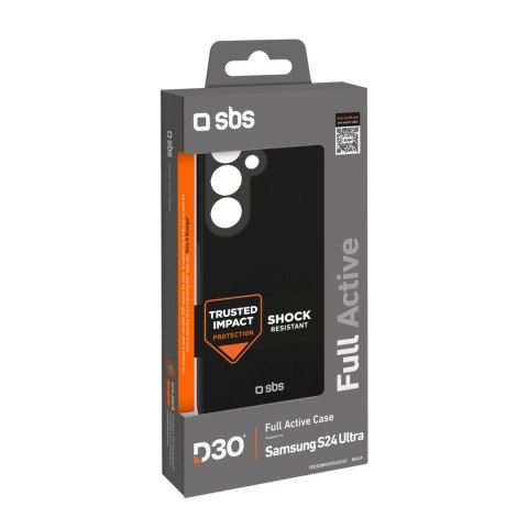 Etui SBS Full Active D3O do Samsung Galaxy S24 Ultra - czarne Etui SBS Full Active D3O do Samsung Galaxy S24 Ultra - czarne