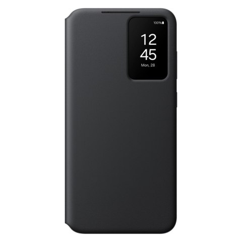 Etui Samsung Smart View Wallet EF-ZS921CBEGWW z klapką do Samsung Galaxy S24 - czarne Etui Samsung Smart View Wallet EF-ZS921CBEGWW z klapką do Samsung Galaxy S24 - czarne