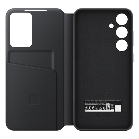 Etui Samsung Smart View Wallet EF-ZS921CBEGWW z klapką do Samsung Galaxy S24 - czarne Etui Samsung Smart View Wallet EF-ZS921CBEGWW z klapką do Samsung Galaxy S24 - czarne