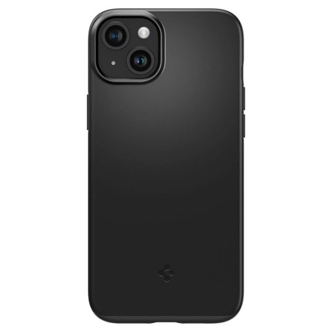Etui Spigen Thin Fit na iPhone 15 - czarne Etui Spigen Thin Fit na iPhone 15 - czarne
