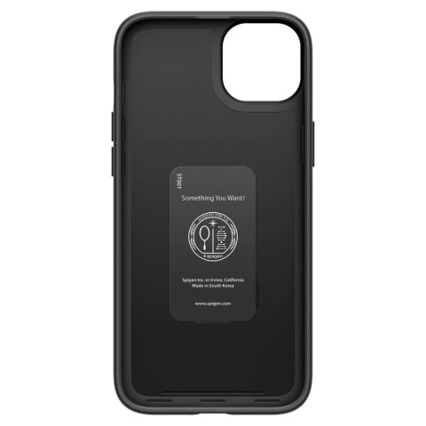 Etui Spigen Thin Fit na iPhone 15 - czarne Etui Spigen Thin Fit na iPhone 15 - czarne