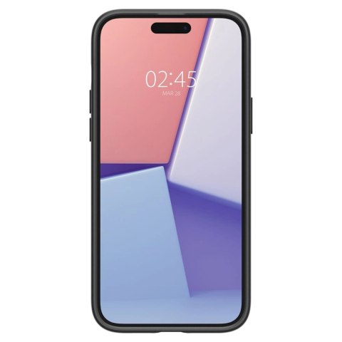 Etui Spigen Thin Fit na iPhone 15 - czarne Etui Spigen Thin Fit na iPhone 15 - czarne