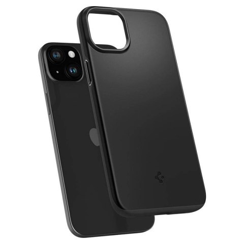 Etui Spigen Thin Fit na iPhone 15 - czarne Etui Spigen Thin Fit na iPhone 15 - czarne