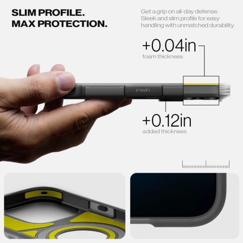 Etui Spigen Tough Armor "T" Mag MagSafe na iPhone 16 Pro - czarne