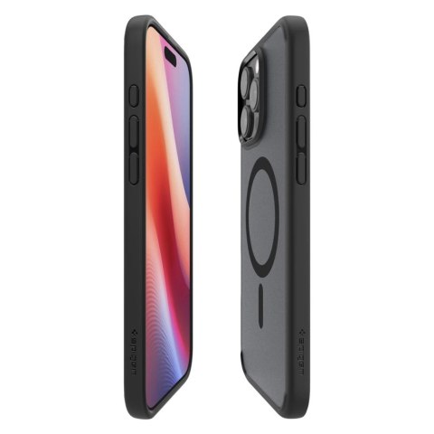 Etui Spigen Ultra Hybrid Mag z MagSafe na iPhone 16 Pro - czarne Etui Spigen Ultra Hybrid Mag z MagSafe na iPhone 16 Pro - czarne