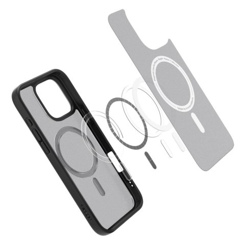 Etui Spigen Ultra Hybrid Mag z MagSafe na iPhone 16 Pro - czarne Etui Spigen Ultra Hybrid Mag z MagSafe na iPhone 16 Pro - czarne