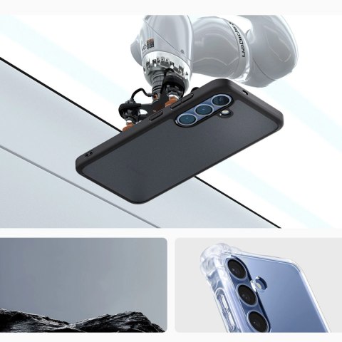 Etui Spigen Ultra Hybrid na Samsung Galaxy S25 - czarne