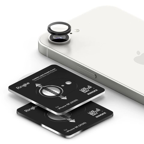 Osłona aparatu Ringke Camera Frame Protector 2-pack na iPhone 16e - czarna Osłona aparatu Ringke Camera Frame Protector 2-pack na iPhone 16e - czarna