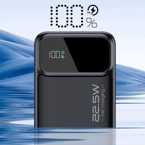 Powerbank Choetech B729 20000mAh 22.5W PD USB-A / USB-C - czarny Powerbank Choetech B729 20000mAh 22.5W PD USB-A / USB-C - czarny