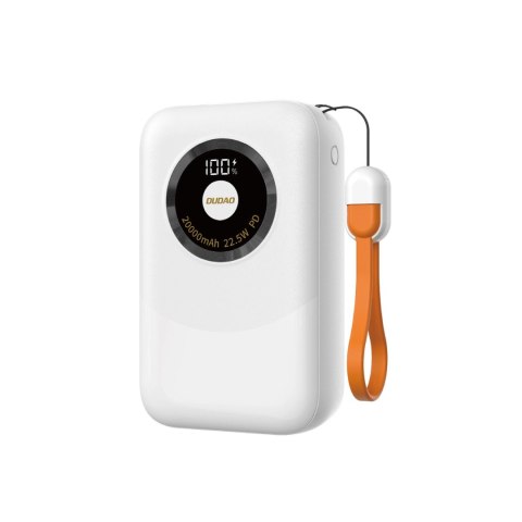 Powerbank Dudao K21Pro Mini 20000mAh 22.5W - biały Powerbank Dudao K21Pro Mini 20000mAh 22.5W - biały