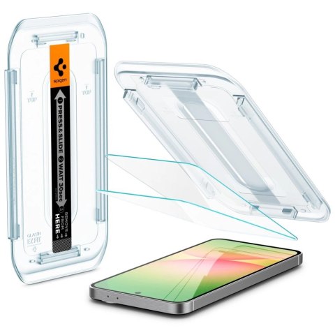 Szkło hartowane Spigen Glas.tR EZ Fit na Samsung Galaxy S24 FE (2 szt.) Szkło hartowane Spigen Glas.tR EZ Fit na Samsung Galaxy S24 FE (2 szt.)