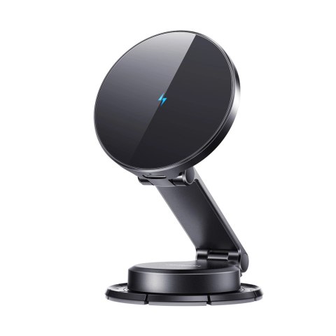 Uchwyt Joyroom JR-ZS408 magnetyczny z ładowarką indukcyjną 15W na kokpit samochodowy - czarny Uchwyt Joyroom JR-ZS408 magnetyczny z ładowarką indukcyjną 15W na kokpit samochodowy - czarny
