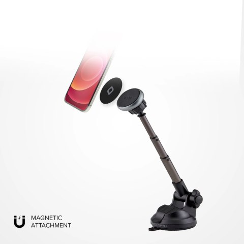Uchwyt na smartfona teleskopowy SBS TESUPMAGEXT kompatybilny z MagSafe - czarny Uchwyt na smartfona teleskopowy SBS TESUPMAGEXT kompatybilny z MagSafe - czarny