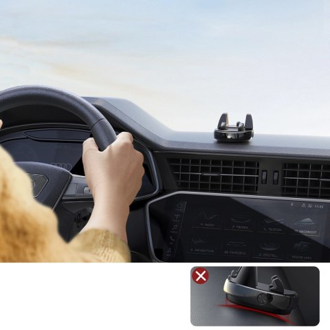 Uchwyt samochodowy Joyroom JR-ZS330 podstawka - czarny Uchwyt samochodowy Joyroom JR-ZS330 podstawka - czarny