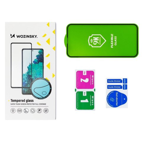 Wozinsky Full Cover Flexi Nano folia szklana szkło hartowane z ramką Xiaomi Redmi Note 11T 5G / Redmi Note 11S 5G / Poco M4 Pro Wozinsky Full Cover Flexi Nano folia szklana szkło hartowane z ramką Xiaomi Redmi Note 11T 5G / Redmi Note 11S 5G / Poco M4 Pro