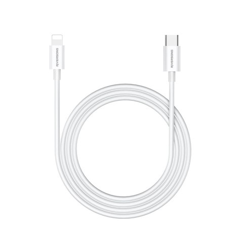 Riversong kabel Lotus 08 USB-C - Lightning 1,0m 3A jasny szary CL76 Riversong kabel Lotus 08 USB-C - Lightning 1,0m 3A jasny szary CL76