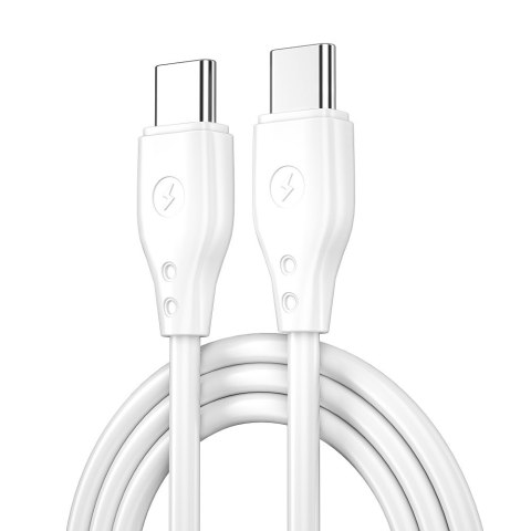 WIWU kabel Pioneer Wi-C002 USB-C - USB-C 67W biały