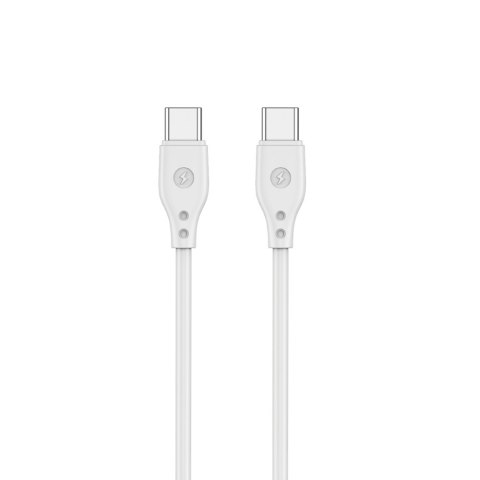WIWU kabel Pioneer Wi-C002 USB-C - USB-C 67W biały