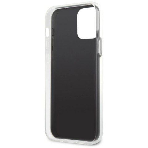 Etui Guess Triangle Collection na iPhone 12 / iPhone 12 Pro - czarne