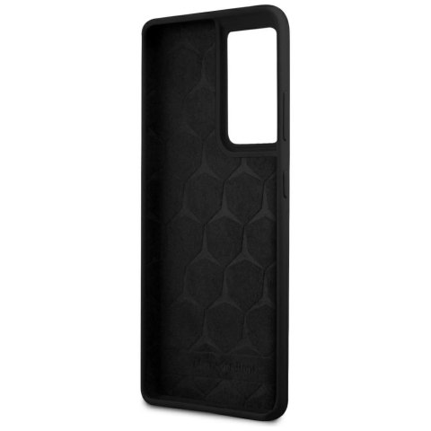 Etui Mercedes Silicone Line na Samsung Galaxy S21 Ultra - czarne