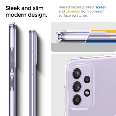 Etui Spigen Liquid Crystal na Samsung Galaxy A52 / A52S - przezroczyste