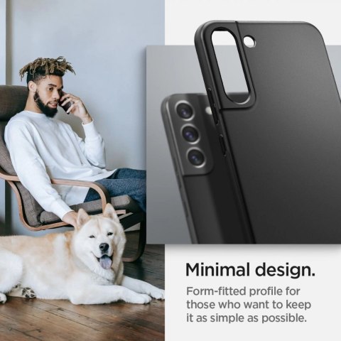 Etui Spigen Thin Fit na Samsung Galaxy S22 - czarne