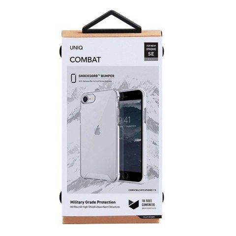 Etui Uniq Combat na iPhone 7 / 8 / SE 2020 / SE 2022 - białe