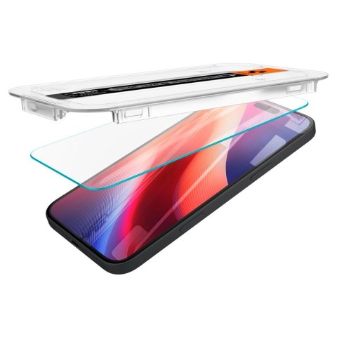 Szkło hartowane Spigen Glas.tR EZ Fit na iPhone 15 / 16 - 2 szt. Szkło hartowane Spigen Glas.tR EZ Fit na iPhone 15 / 16 - 2 szt.