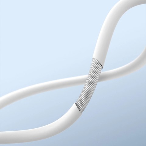 Baseus Encok C17 douszne słuchawki na kablu z mikrofonem USB-C - białe