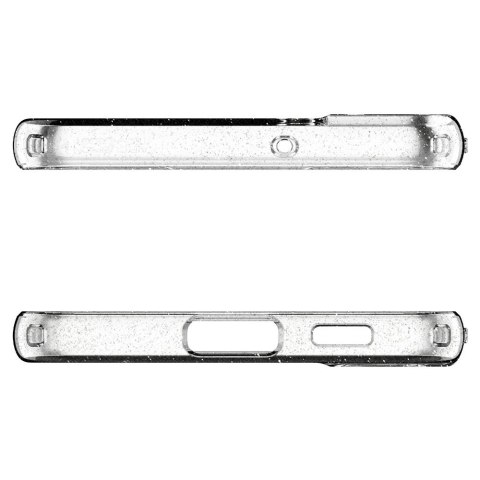 Etui Spigen Liquid Crystal na Samsung Galaxy S22 - przezroczysto-brokatowe