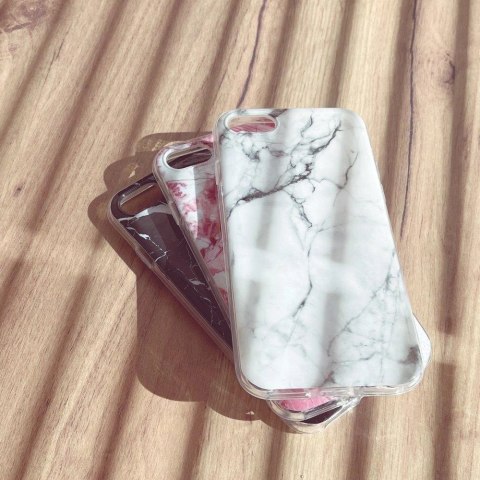 Wozinsky Marble żelowe etui pokrowiec marmur Xiaomi Redmi Note 10 Pro biały