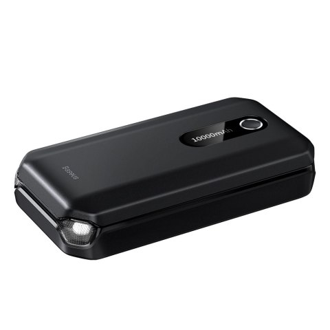 Baseus powerbank Power Starter Jump Starter urządzenie rozruchowe booster 10000mAh 12V (1000A / 500A) + kable krokodylki czarny 