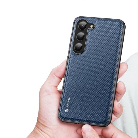 Dux Ducis Fino etui Samsung Galaxy S23 pokrowiec z silikonową ramką niebieskie