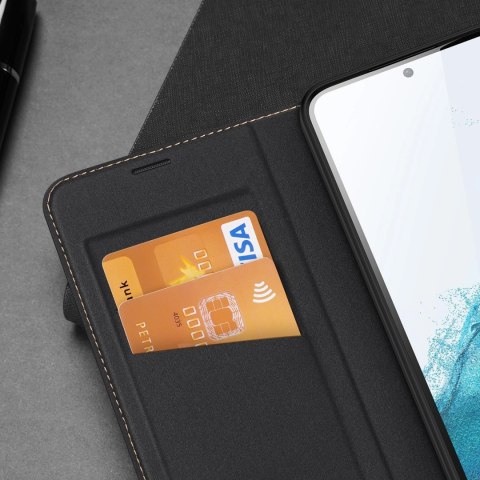 Dux Ducis Skin X2 etui do Samsung Galaxy A54 5G pokrowiec z klapką portfel podstawka czarne