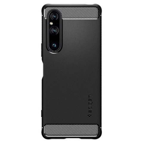 Etui Spigen Rugged Armor na Sony Xperia 1 V - czarny mat