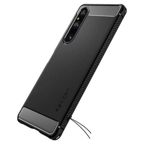 Etui Spigen Rugged Armor na Sony Xperia 1 V - czarny mat