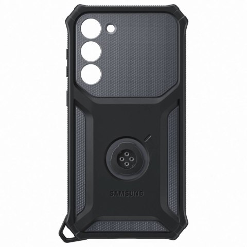 Samsung Rugged Gadget Case etui Samsung Galaxy S23+ pancerny pokrowiec ring holder podstawka szare (EF-RS916CBEGWW)