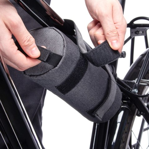 Torba rowerowa Wozinsky WBB37GRB z izolacją termiczną 0.7L - szara