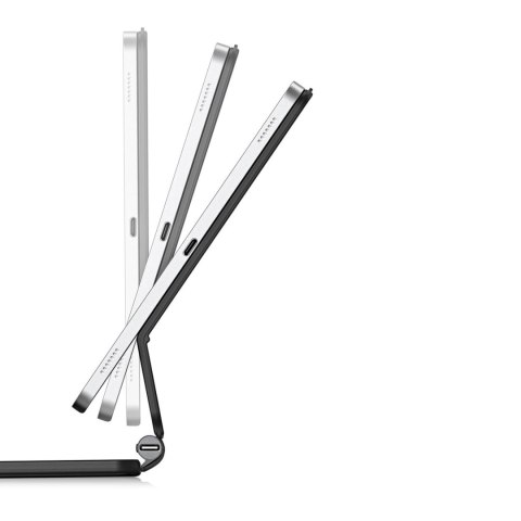 Etui Dux Ducis Keyboard (MK Series) z klawiaturą Bluetooth na Samsung Galaxy Tab S9 / S8 / S7 - czarna