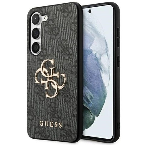 Etui Guess 4G Big Metal Logo na Samsung Galaxy S24+ - czarne